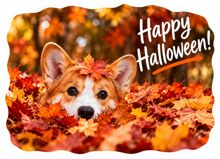 Happy Halloween! (Corgi)