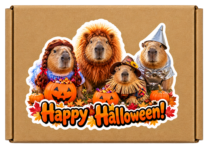 Happy Halloween! (Capybara Group Costume)