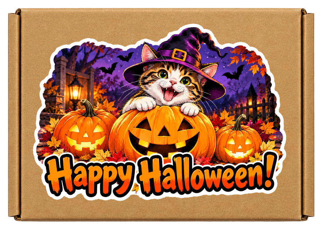 Happy Halloween! (Cat Witch)