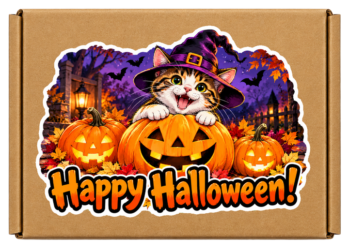 Happy Halloween! (Cat Witch)