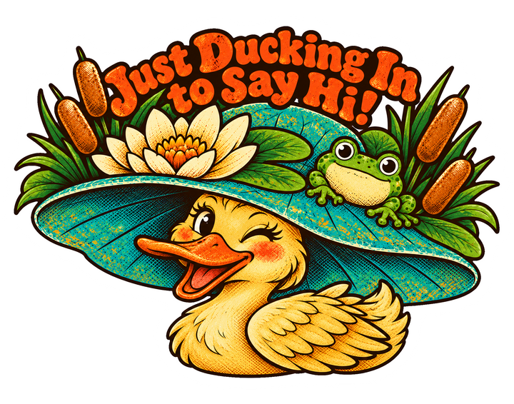 Just Ducking In to Say Hi!